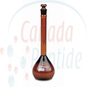 Class A Amber Volumetric Flask, Glass Stopper